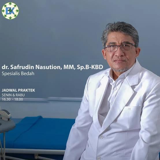 dr. SAFRUDDIN, Sp.B-KBD, MM